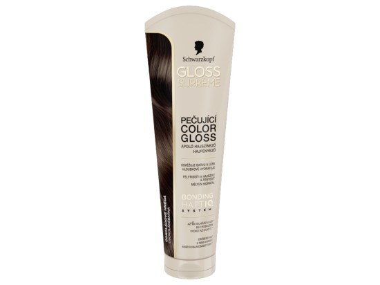 Schwarzkopf Color Gloss pečující barva na vlasy čokoládově hnědá 145 ml