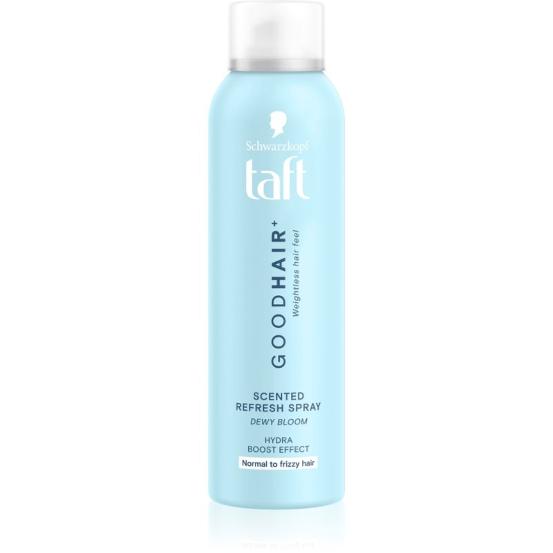Schwarzkopf Taft Good Hair jemný suchý šampon pro zplihlé a krepaté vlasy vůně Dewy Bloom 150 ml