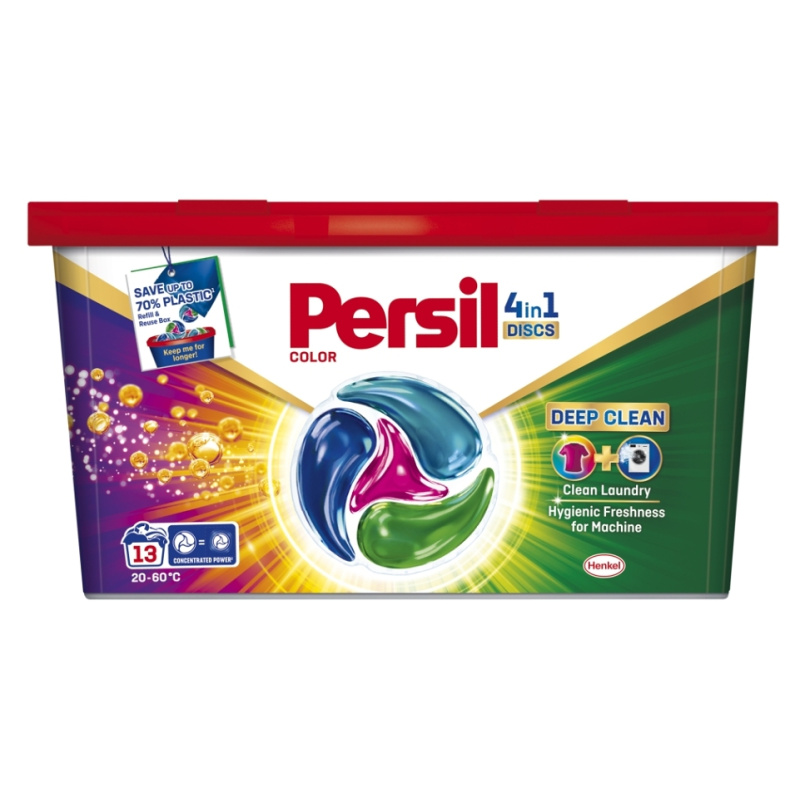 Persil Deep Clean 4v1 Discs Color - prací kapsle - 13 kapslí