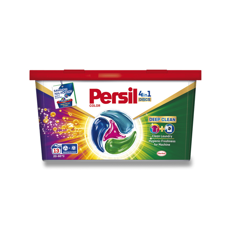Persil Deep Clean 4v1 Discs Color - prací kapsle - 13 kapslí