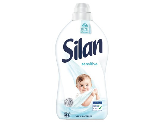 SILAN Sensitive & Baby Aviváž 64 praní 1408 ml