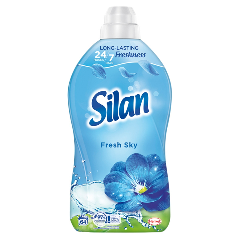 SILAN Fresh sky Aviváž 64 praní 1408 ml