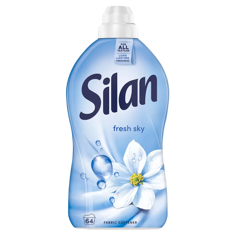 SILAN Fresh sky Aviváž 64 praní 1408 ml
