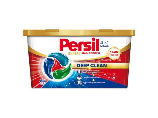 Persil Discs 4v1 Deep Clean Expert Stain Removal Prací kapsle 11 PD