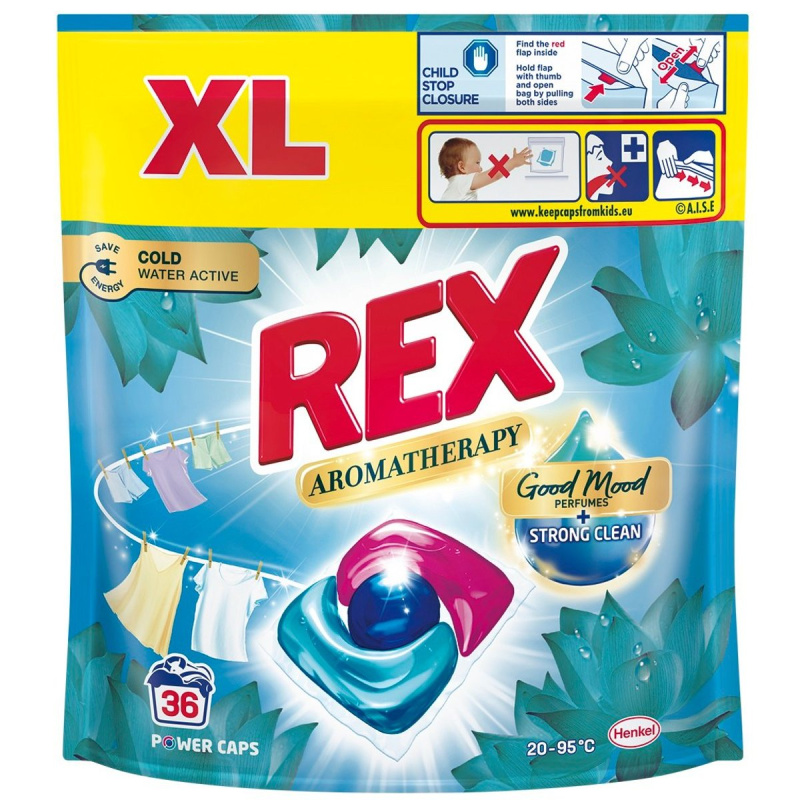 Rex Aromatherapy Lotus Universal prací kapsle