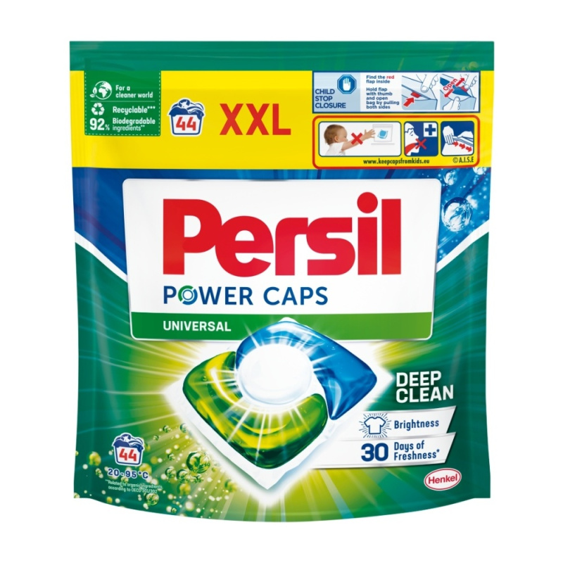 Persil Power-Caps Deep Clean Universal prací kapsle, 616 g, 44 dávek