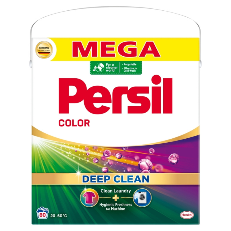 Persil Deep Clean Color - prací prášek - 80 dávek