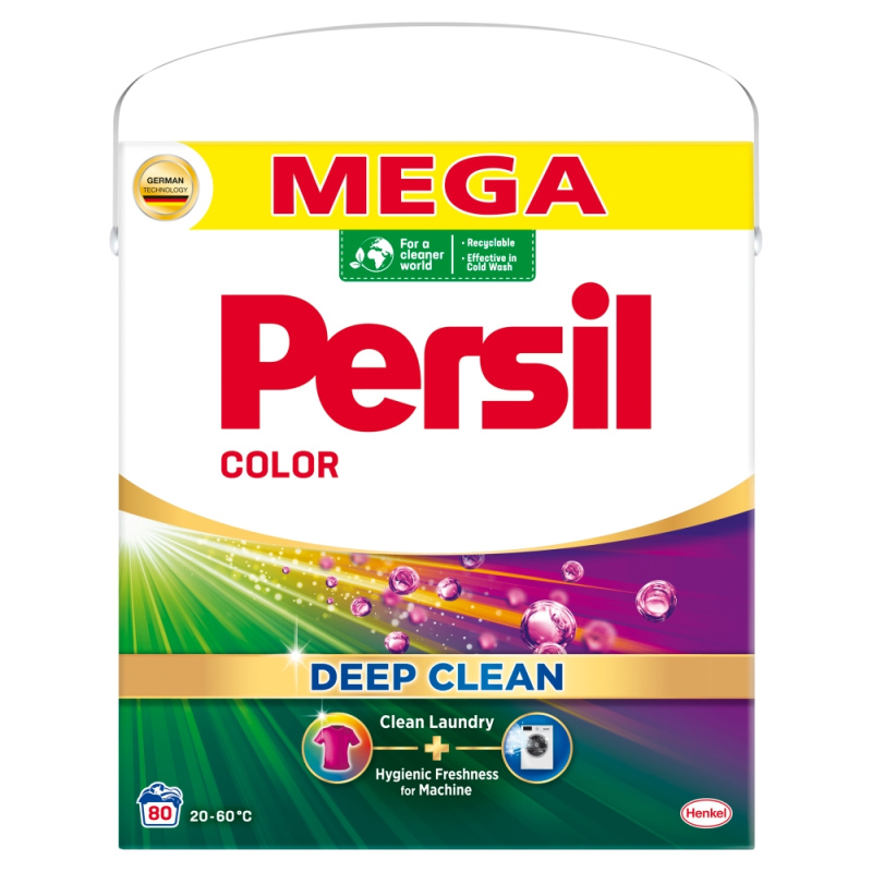 Persil Deep Clean Color - prací prášek - 80 dávek