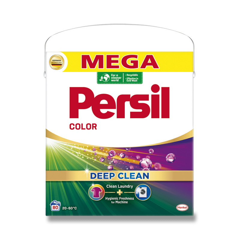 Persil Deep Clean Color - prací prášek - 80 dávek