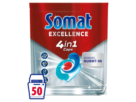 Tablety do myčky Somat - Excellence, 50 ks