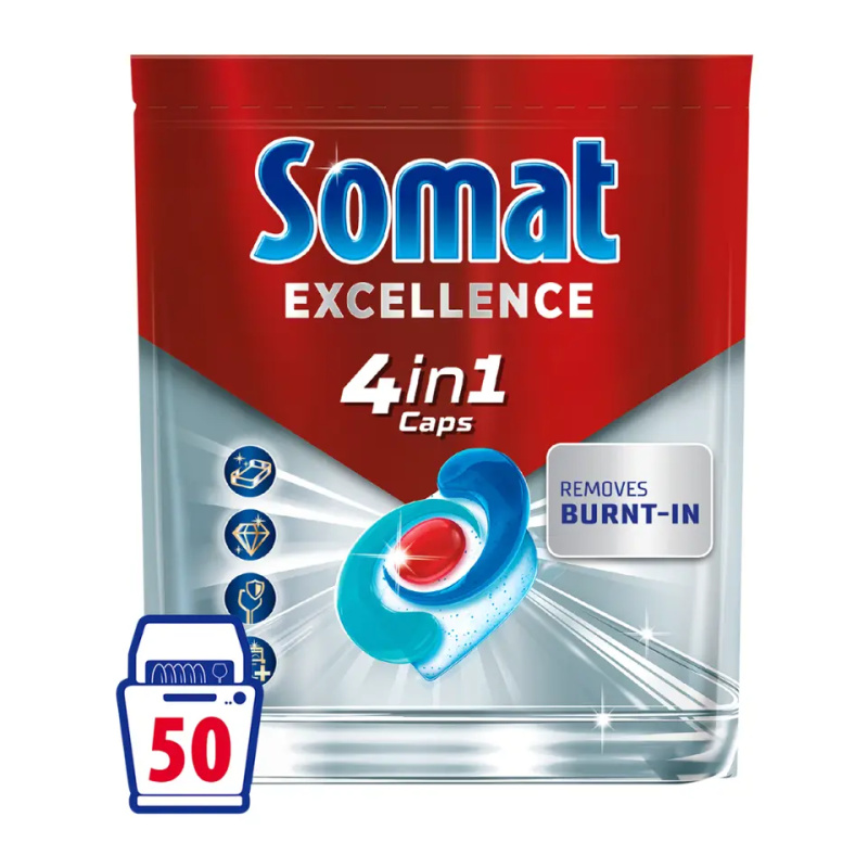 Tablety do myčky Somat - Excellence, 50 ks