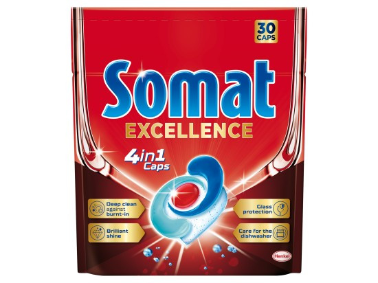 Somat Excellence 4in1 Kapsle do myčky nádobí 30 ks