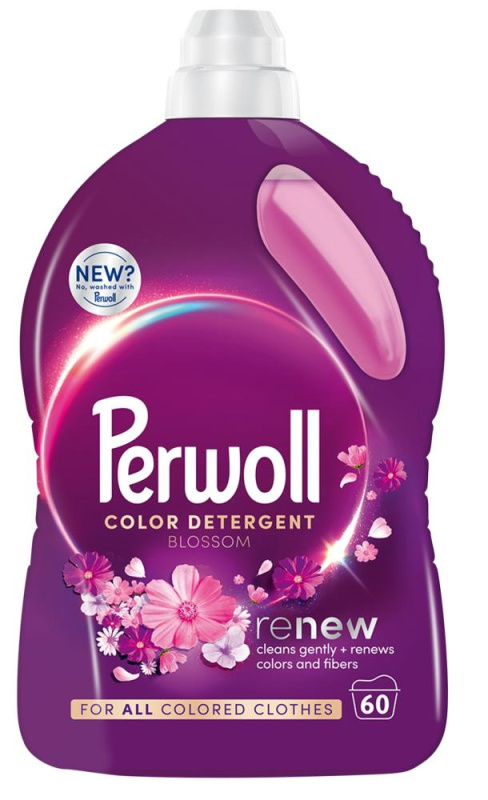 PERWOLL Prací gel Color Blossom 60 praní 3 l
