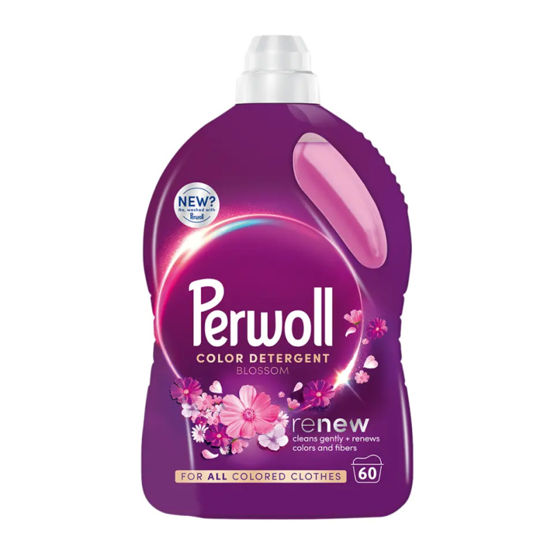 PERWOLL Prací gel Color Blossom 60 praní 3 l