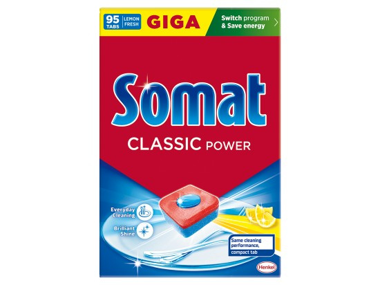 SOMAT Classic Power Tablety do myčky Lemon 95 kusů