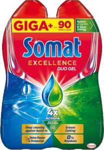 Somat Gel do myčky Excellence Anti-Grease 90 dávek 1620 ml