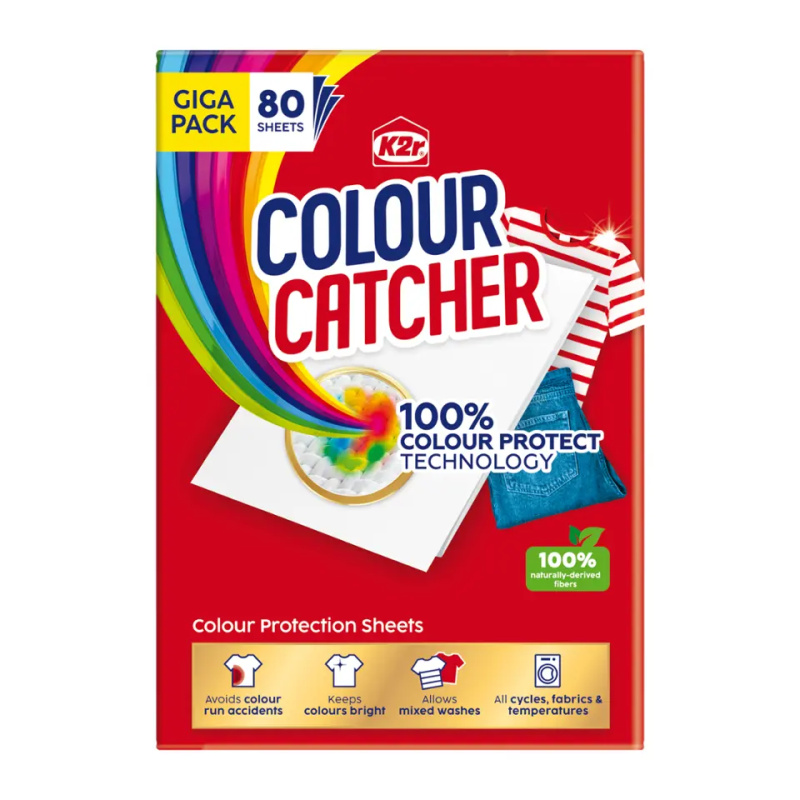 UBROUSKY PRACÍ K2R COLOUR CATCHER 80 KS