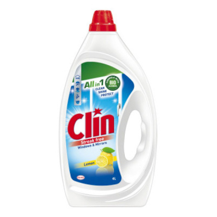 Čistící prostředek na okna Clin - citron, 4 l
