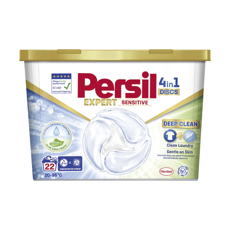 Persil Kapsle na praní Discs 4v1 Sensitive 22 pd