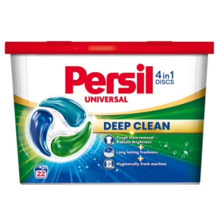 PERSIL Kapsle na praní 4 v 1 Discs Universal 22 praní