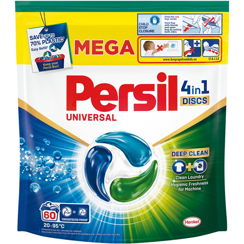 Persil Deep Clean 4v1 Discs Universal prací kapsle