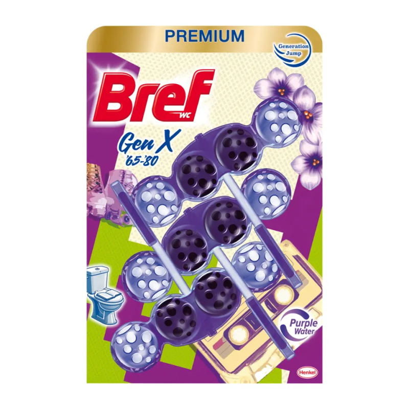 Bref Tuhý WC blok Gen X 150 g
