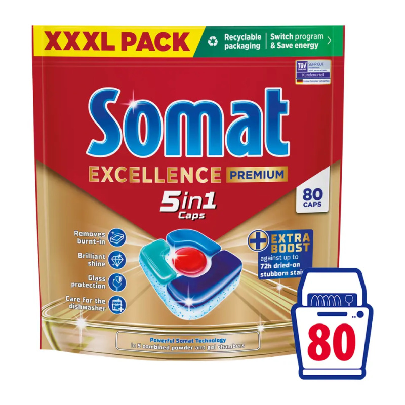 SOMAT FAMILY XXXL TABS EXCELLENCE 5 V 1 80 DÁVEK