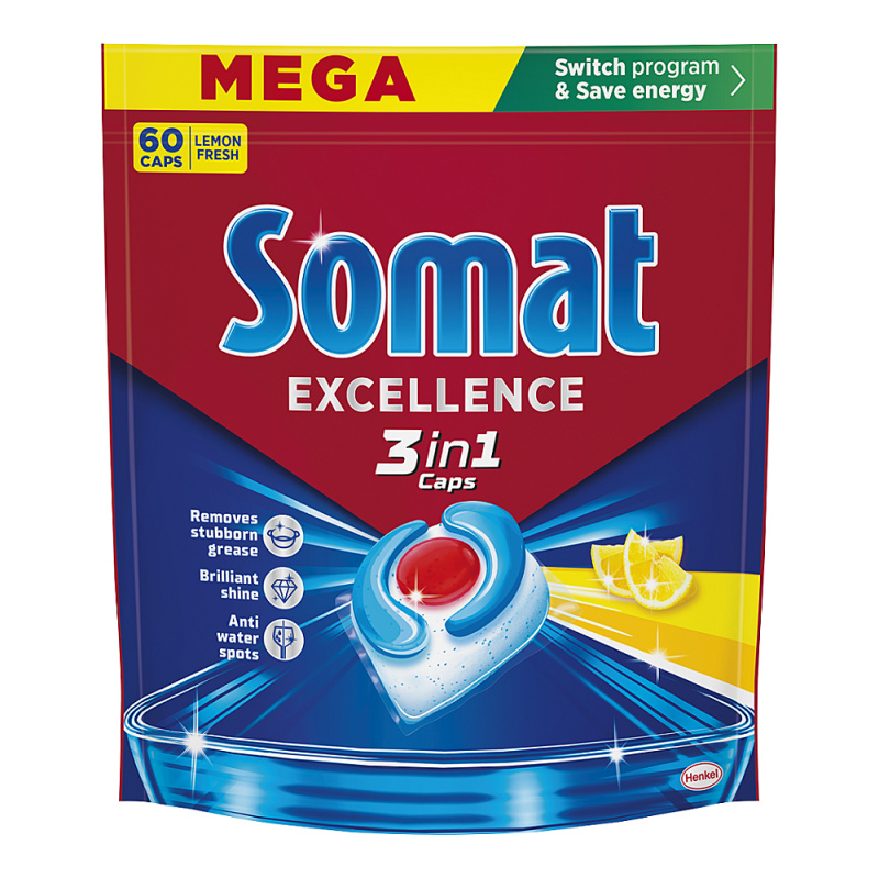 Somat 3in1 Lemon tablety do myčky