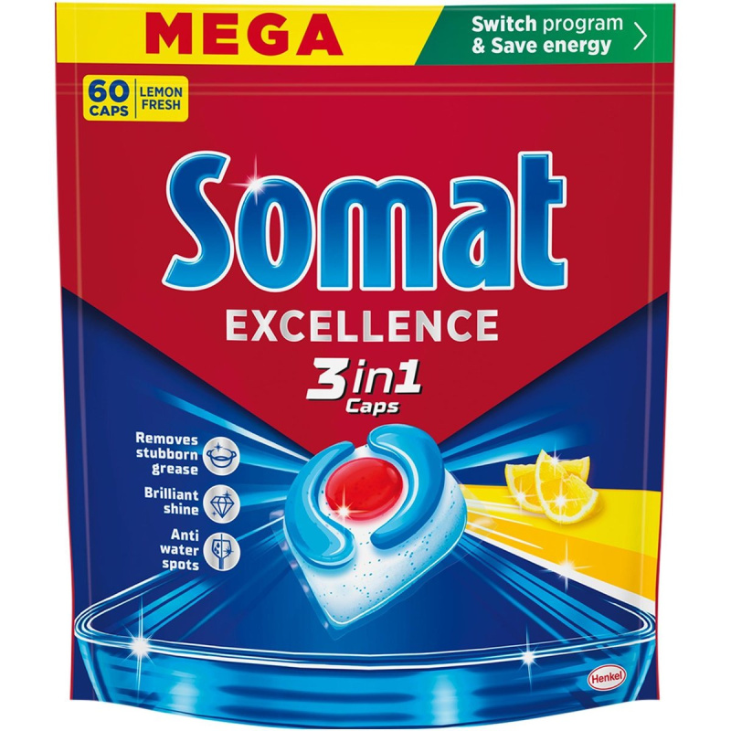 Somat 3in1 Lemon tablety do myčky