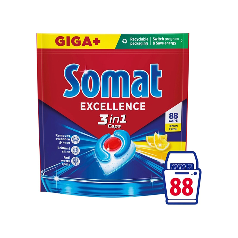 Somat 3in1 Lemon tablety do myčky