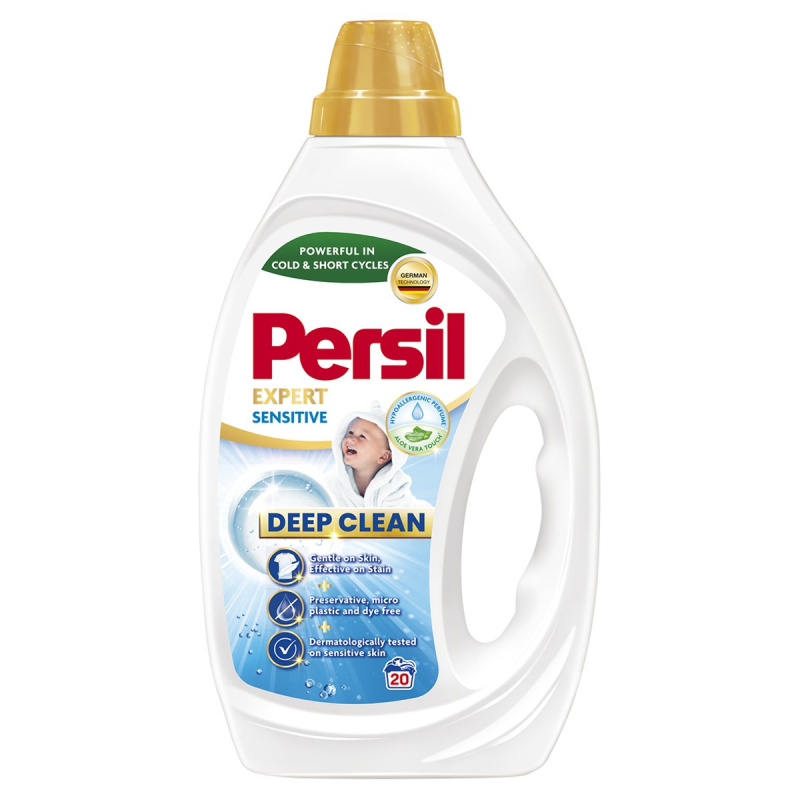 PERSIL Prací gel Expert Sensitive 20 praní 900 ml