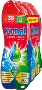 Somat Gel do myčky 5v1 Excellence Premium XXXL Pack