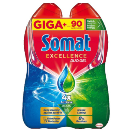 Somat Duo Grease (Giga) gel do myčky (90 dávek)