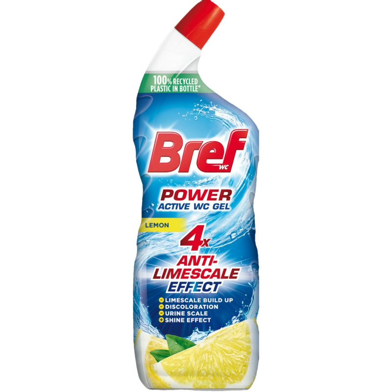 Bref Power Aktiv Lemon WC čistič