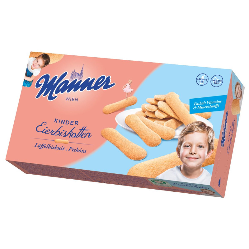 Manner Kinder Eierbiskotten dětské piškoty
