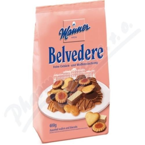 Manner Belvedere - mix sušenek a oplatek, 400 g