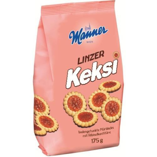 Manner sušenky linzer keksi 175g