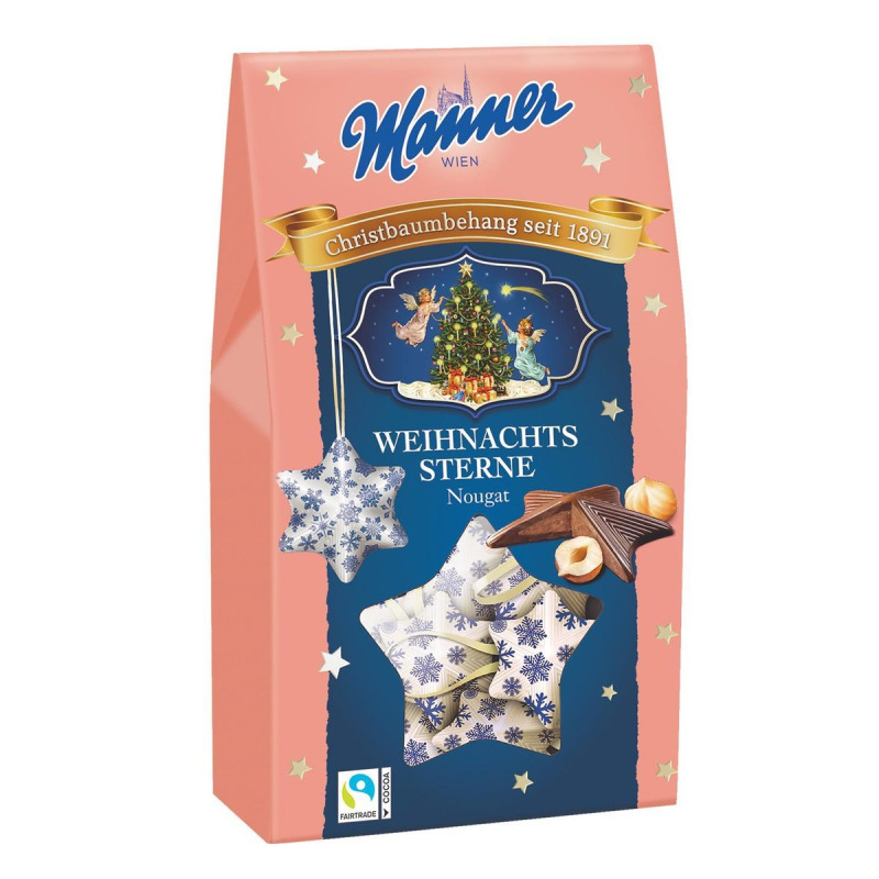 Manner Nugátové vánoční hvězdy