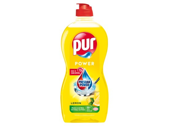 Prostředek na nádobí Pur Power Lemon, 450 ml