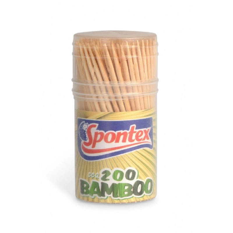 Spontex Bambusové párátka, 200 ks