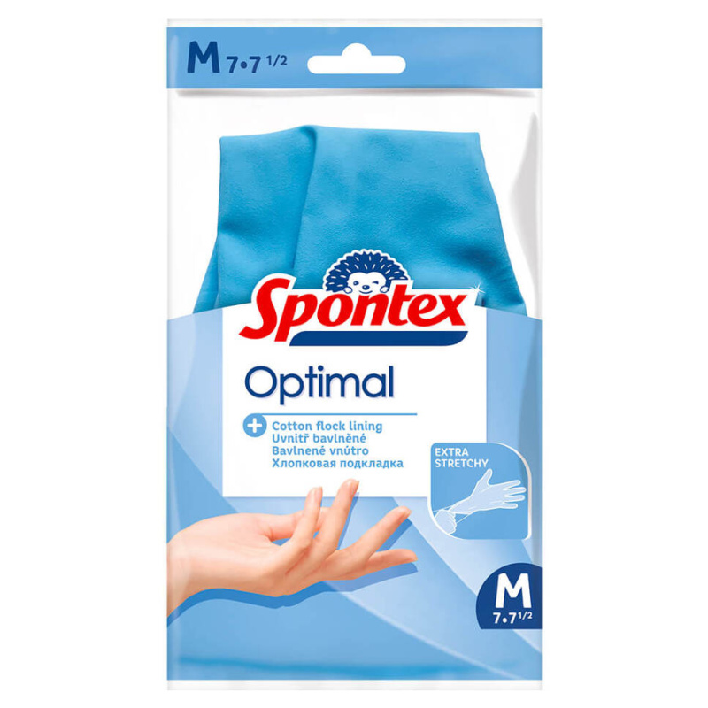 Gumové rukavice Spontex - M