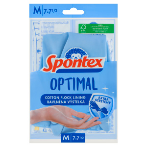 Gumové rukavice Spontex - M