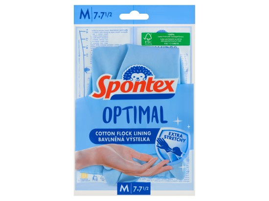 Gumové rukavice Spontex - M