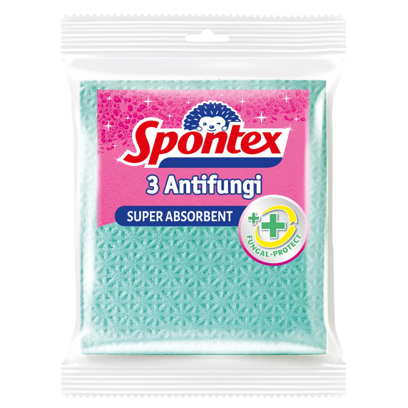 Spontex Antifungi houbová utěrka 3 ks