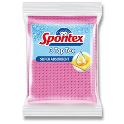 Spontex TopTex - houbová utěrka, 3 ks