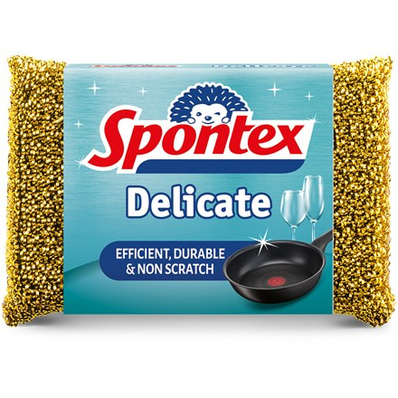 Univerzální houbička Spontex Delicate, bal=2 ks