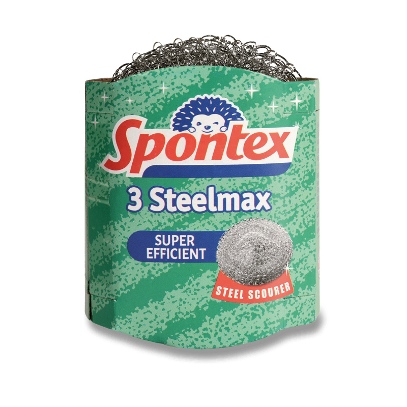 Spontex Steelmax - drátěnka, 3 ks