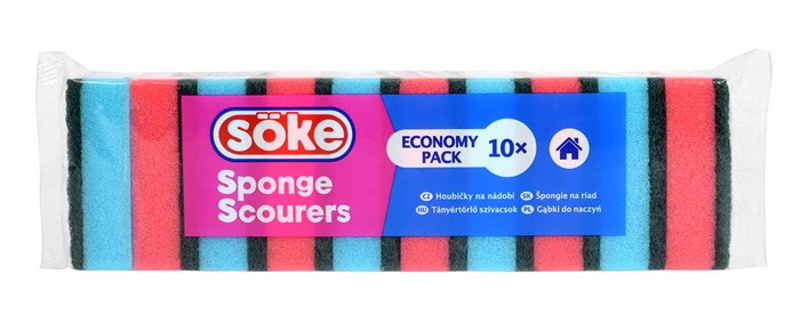 Spontex Economic - houbičky na nádobí, 10 ks