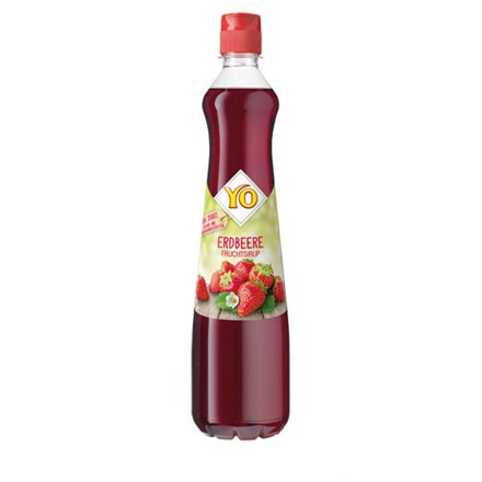 Sirup YO - jahoda, 0,7 l