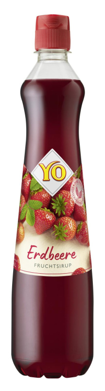 Sirup YO - jahoda, 0,7 l